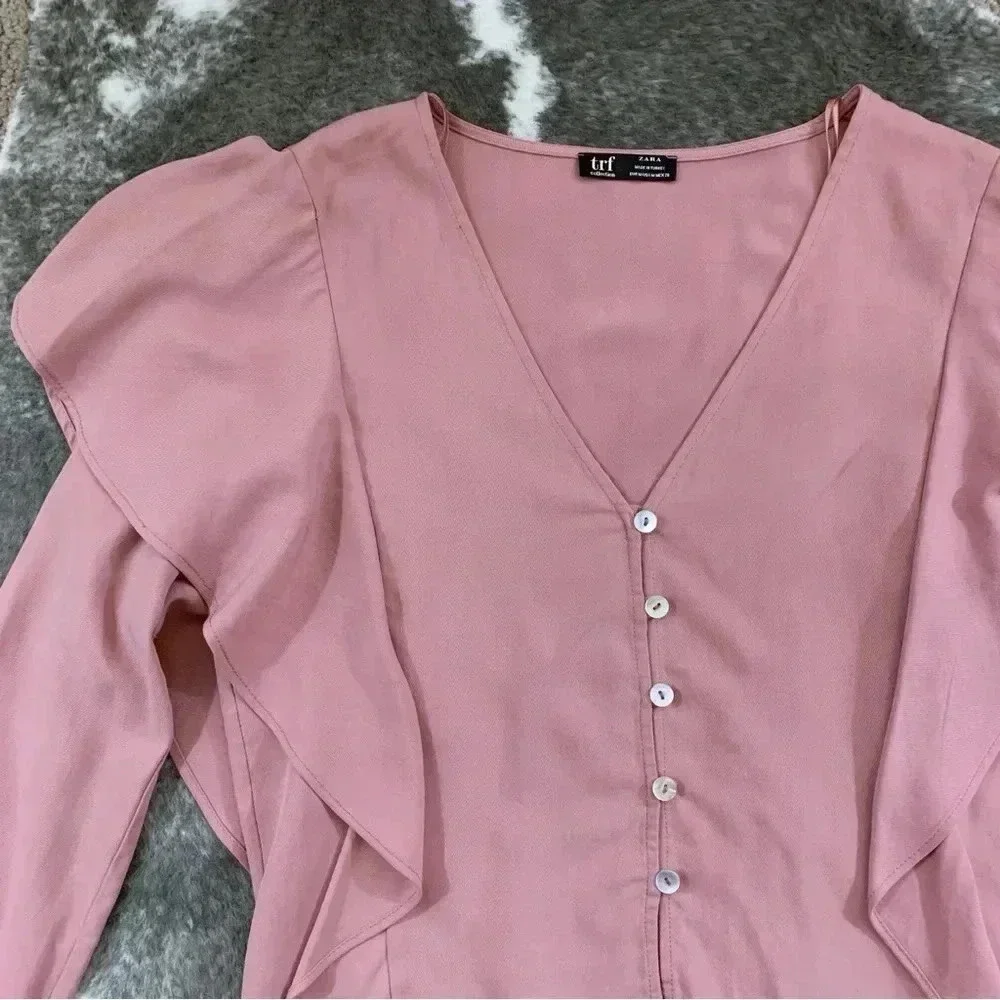 Zara Ruffled Top - Picture 5 of 10